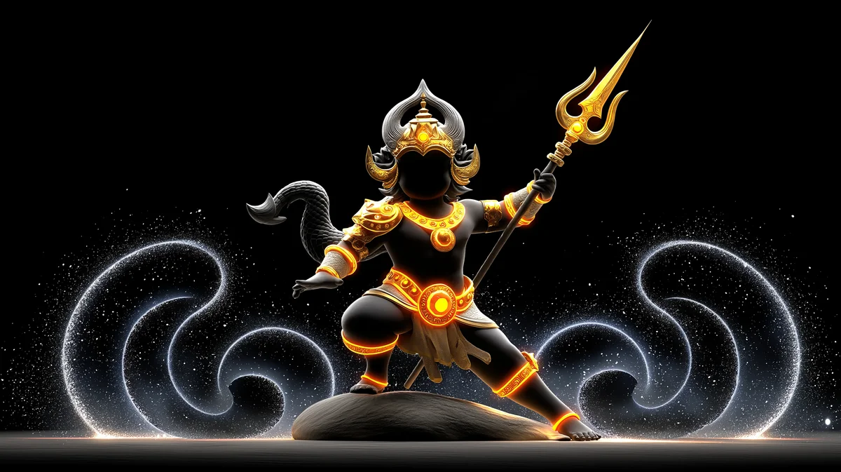 Glowing Shadow Warrior Wallpaper with Golden Energy Aura wallpaper - Fantasy Wallpaper | Picmaze