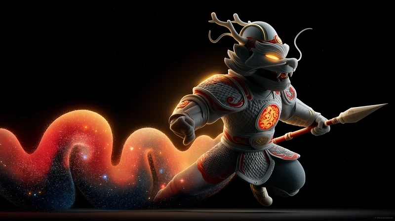 Celestial Dragon Guardian Warrior 4K AMOLED Fantasy Wallpaper - Fantasy Wallpaper desktop Wallpaper | Picmaze