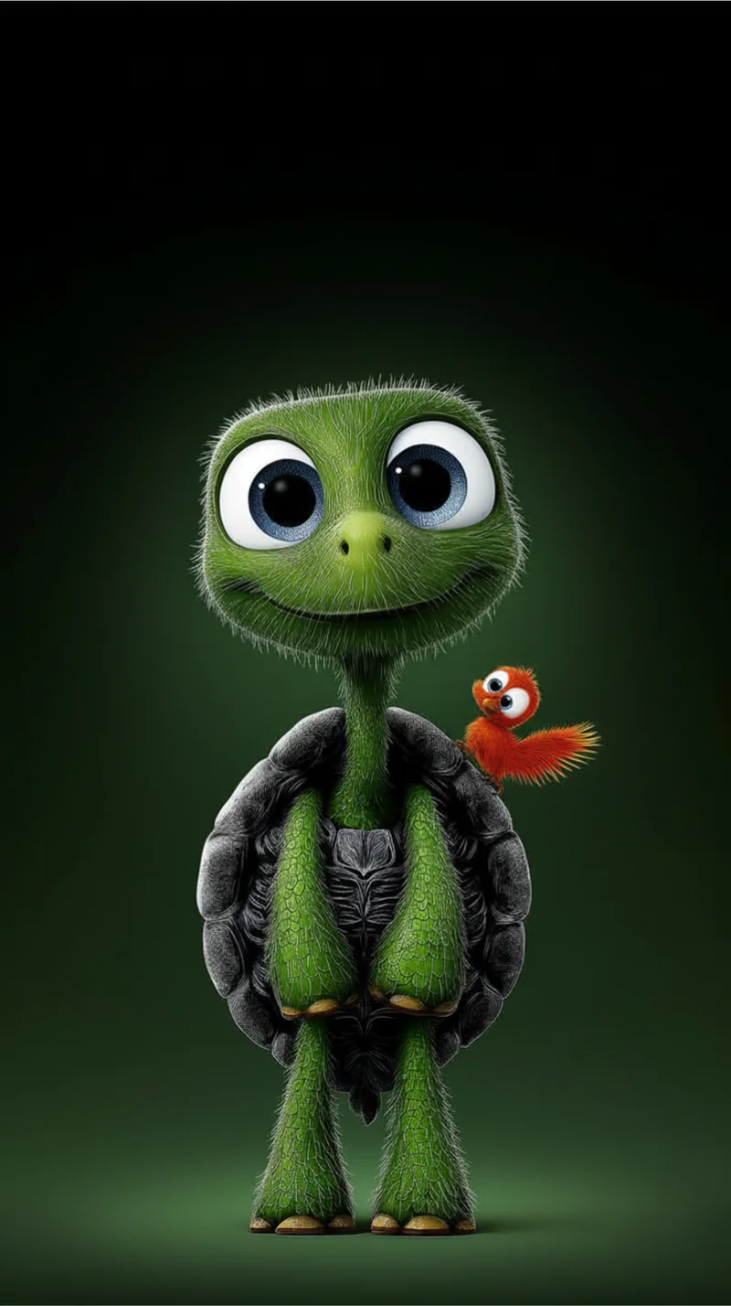 Cute Green Turtle Live Wallpaper 4K Dark Aesthetic Wallpaper | Picmaze