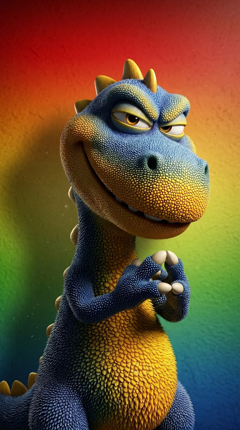 Colorful Cartoon Dragon 4K Fantasy Phone Wallpaper - Fantasy Wallpaper mobile Wallpaper | Picmaze
