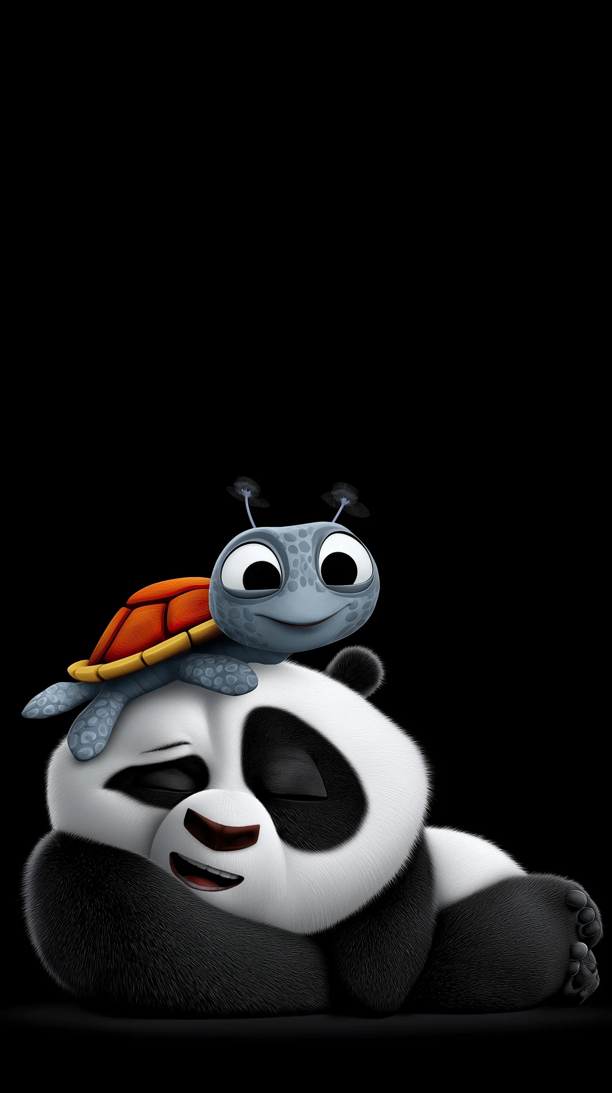 Cute Sleeping Panda and Turtle 3D Cartoon Wallpaper HD wallpaper - 3D Wallpaper | Picmaze