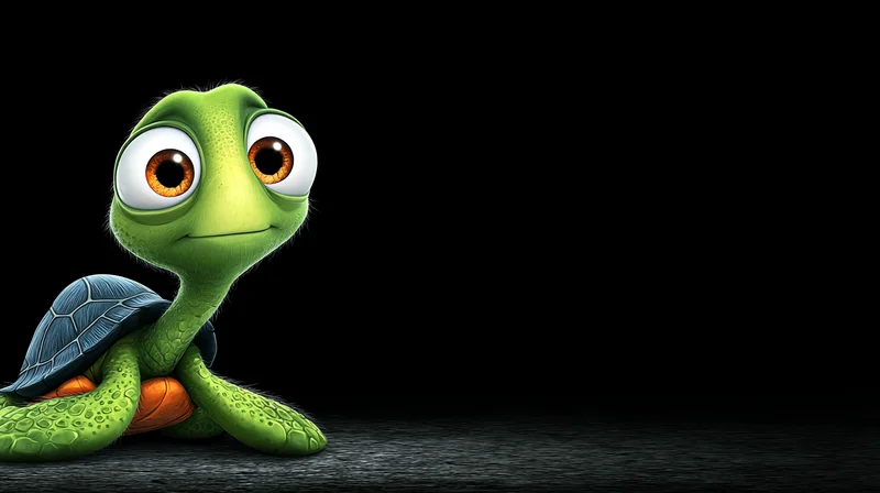 Cute Turtle Orange Eyes 4K Desktop Wallpaper HD Minimal - pc wallpapers desktop Wallpaper | Picmaze