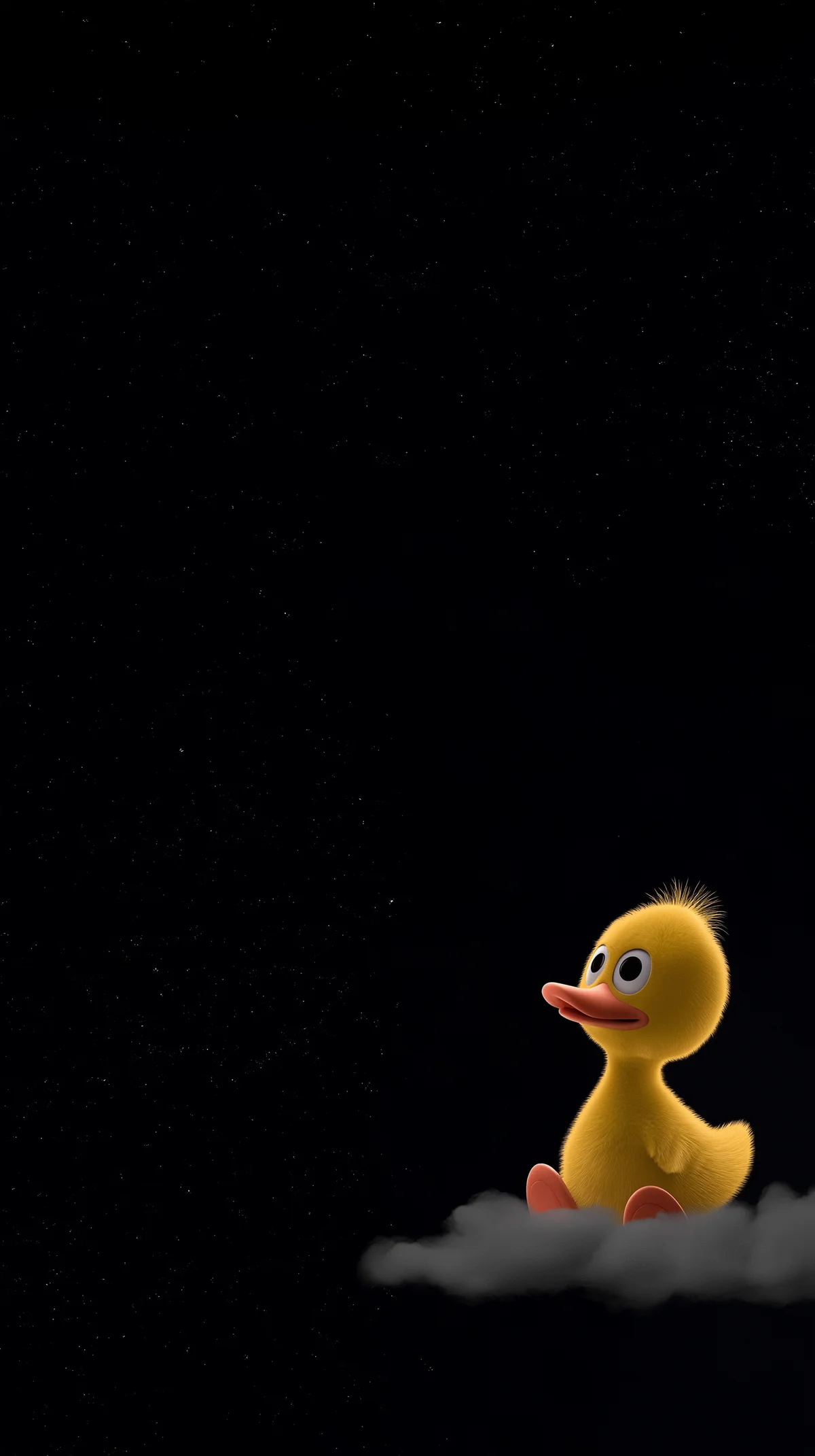 Lonely Space Duck Aesthetic Wallpaper for AMOLED Screens wallpaper - Duck Wallpapers | Picmaze