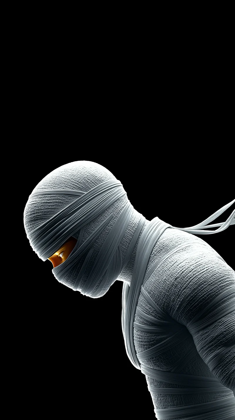 White Ninja Close-Up Golden Eye 4K HD Wallpaper | Picmaze
