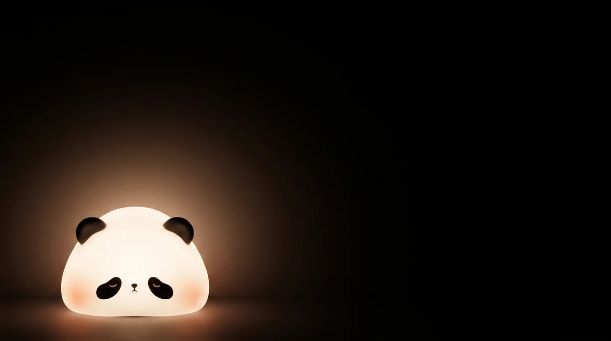 Upside Down Panda Glow Wallpaper for Dark Aesthetic Phones wallpaper - Panda Wallpapers | Picmaze