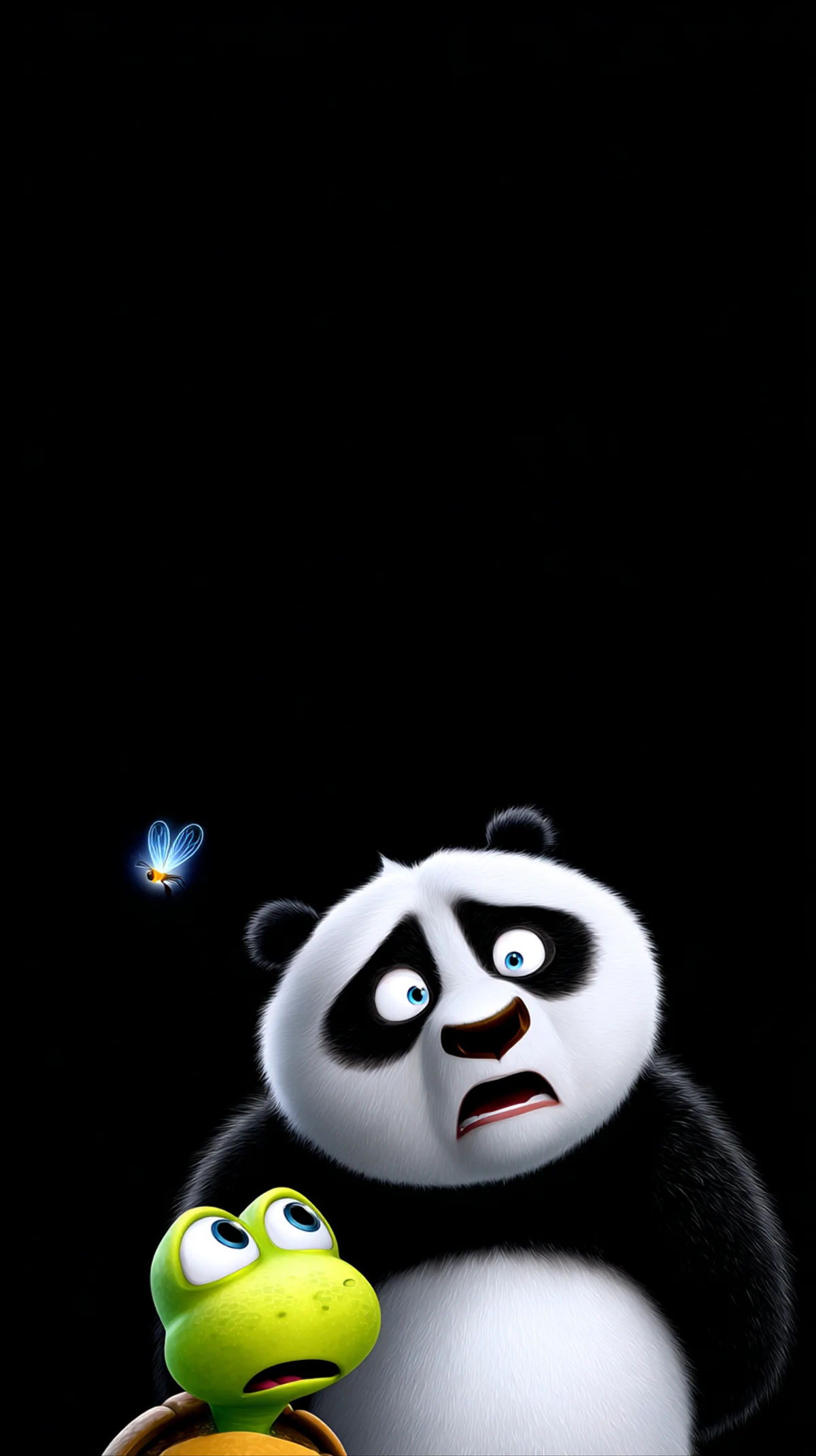 Funny Panda and Turtle Reaction 3D Cartoon Wallpaper wallpaper - 3D Wallpaper | Picmaze