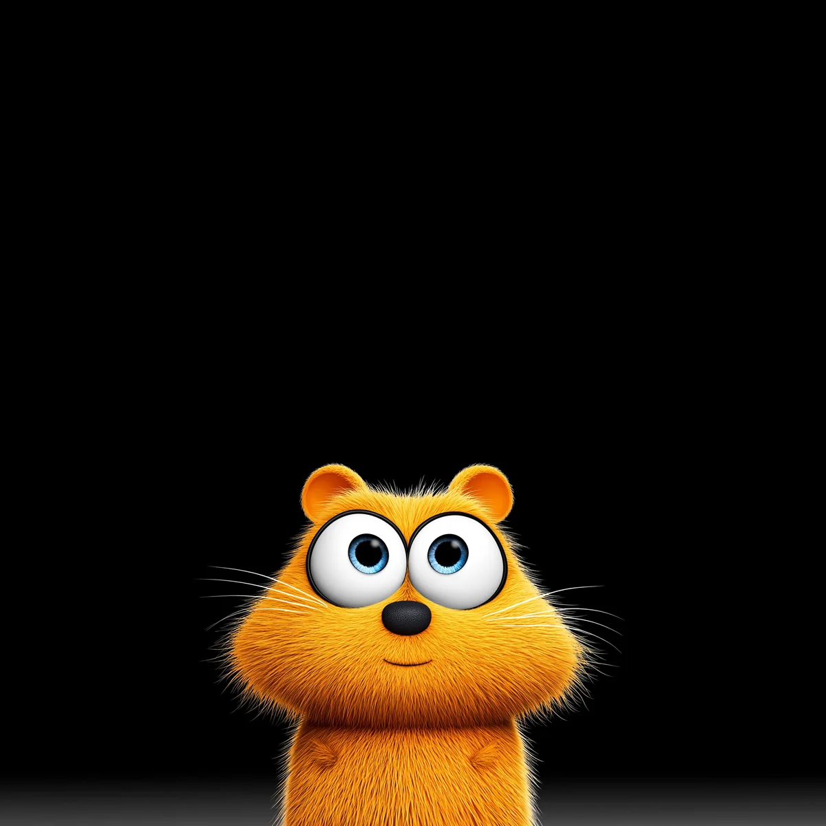 Big Eyed Cute Cartoon Hamster Profile Picture Wallpaper wallpaper - profile-pictures | Picmaze