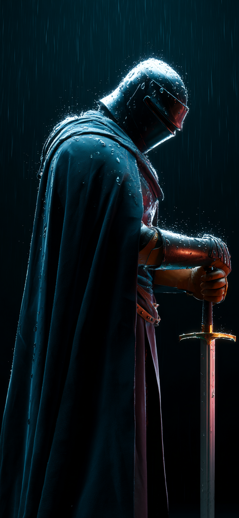 Dark Knight in Rain iPhone Wallpaper HD - ios wallpapers mobile Wallpaper | Picmaze