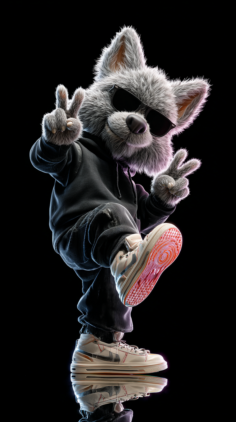 Cool 3D Wolf Street Style Wallpaper HD - 3D Wallpaper mobile Wallpaper | Picmaze
