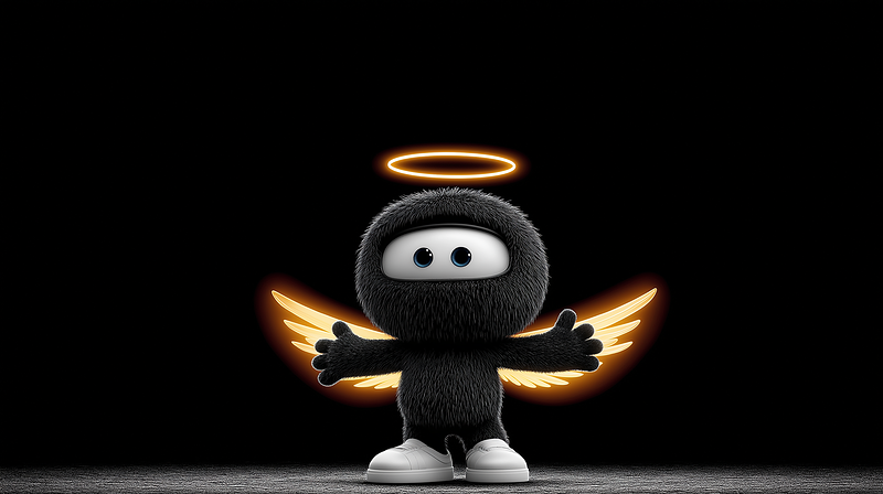 Dark Angel Cartoon Character 4K Aesthetic Wallpaper - Desktop Wallpapers  desktop Wallpaper | Picmaze