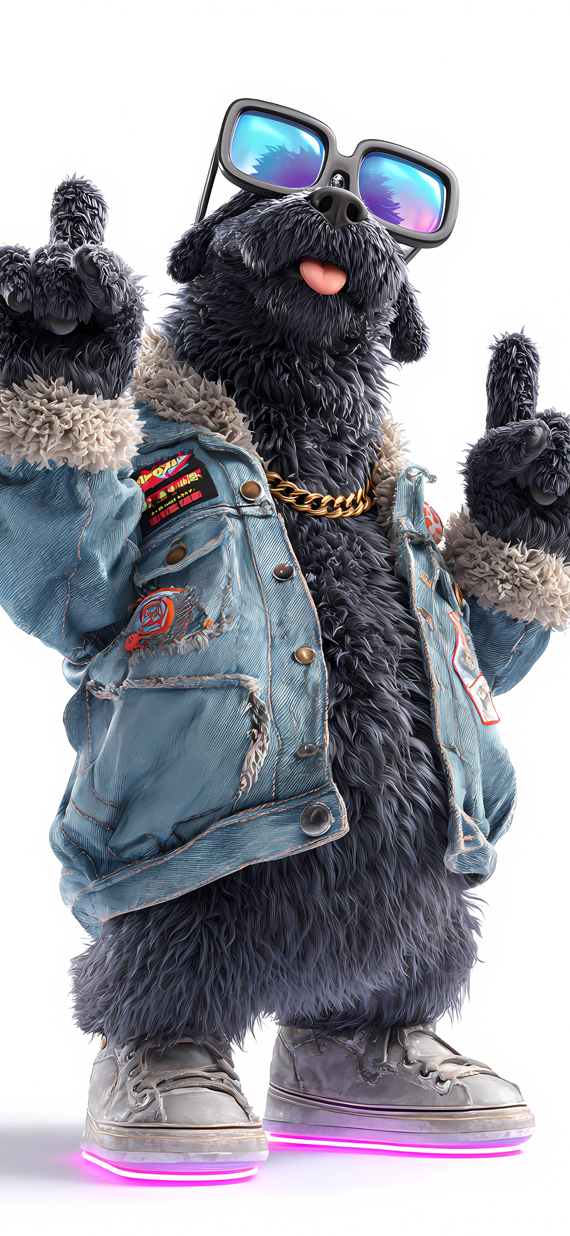 Cool Street Dog 3D iPhone Wallpaper HD - ios wallpapers mobile Wallpaper | Picmaze