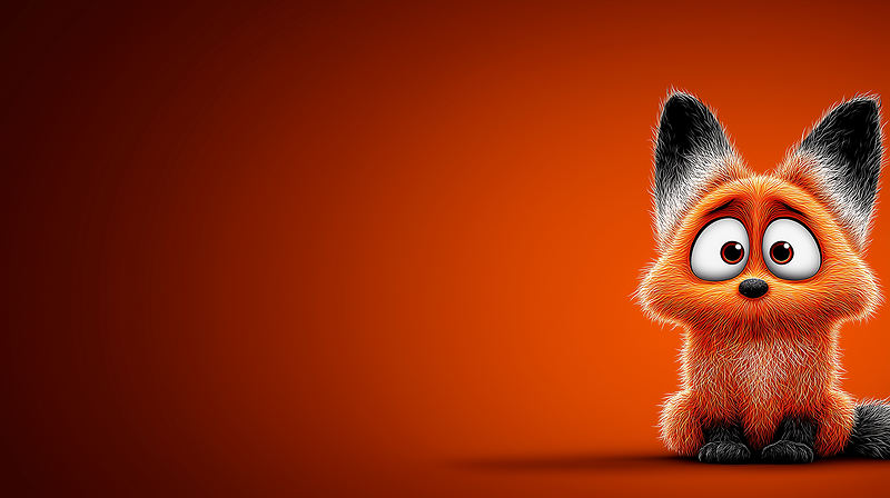Cute Orange Fox Cartoon 4K Aesthetic Wallpaper - Desktop Wallpapers  desktop Wallpaper | Picmaze