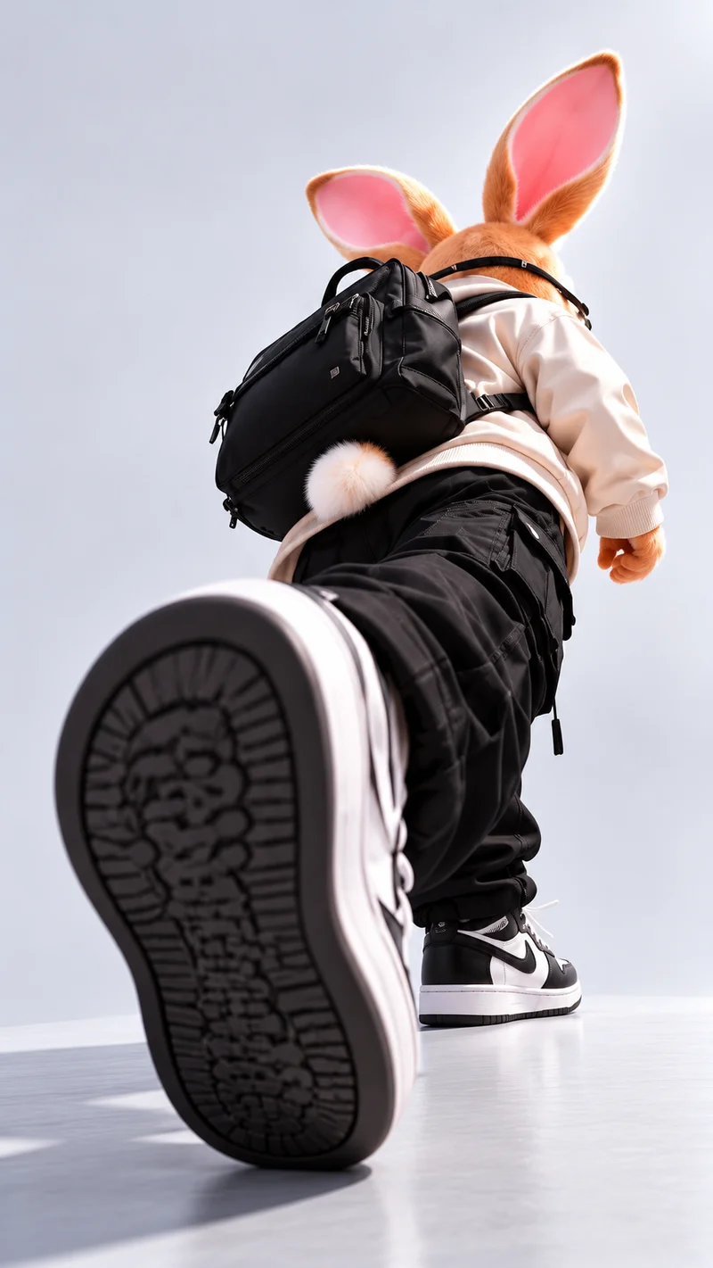 Rabbit Mascot Streetwear Sneaker 4K Phone Wallpaper - Bunny Wallpapers mobile Wallpaper | Picmaze